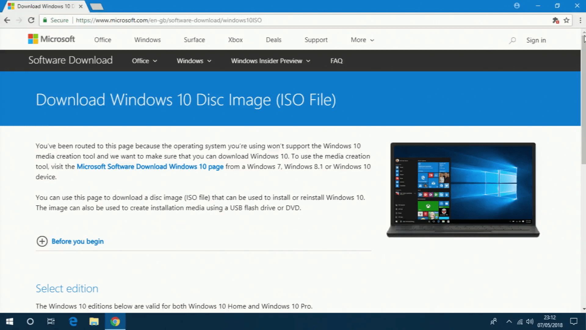 Windows 10 pro iso download 64 bit direct link pc